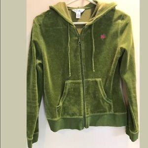 Lily Pulitzer Olive Green HOODIE